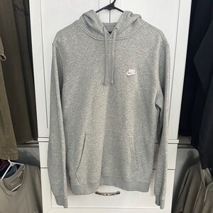 Nike Men's Heather Gray Hoodie